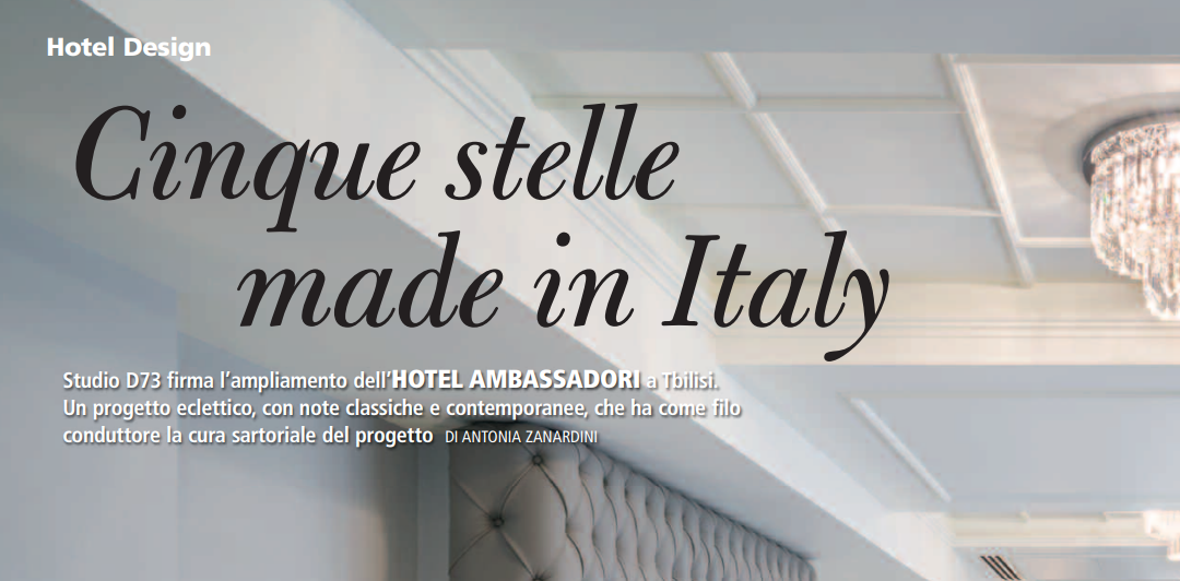 Turismo d’Italia talks about Ambassadori Hotel